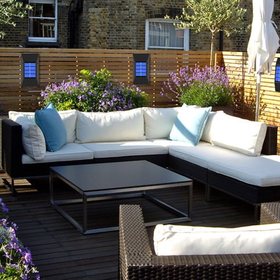 MLINS 1pc Reliable Outdoor Solar Wall Lamp Durable Garden Solar Light Wall Decor