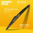 thumbnail image 4 of MIKKUPPA 26+"14+"13" Windshield Wiper Blades Replacement for 2013-2018 Hyundai Santa Fe, Front Wiper Blades Rear Wiper Blades, Durable Stable Quiet All Season Wiper Blades Set (Pack of 3), 4 of 7