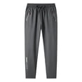 thumbnail image 3 of Clossjun Quick Drying Pants for Men Casual Breathable Lightweight Athletic Pants for Hiking Camping Slim Fit Trousers With Pockets L, 3 of 6