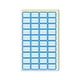 thumbnail image 2 of Kearding 50 unids/bolsa de etiquetas adhesivas para condimentos de azúcar, sal y especias, cajas para el hogar, etiquetas adhesivas, herramienta de Carpetas de archivos Azul, 2 of 6