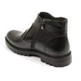 thumbnail image 2 of Elegante Men's Alex Leather Side-zip Winter Boots, Siena Nero,10 M US, 2 of 5