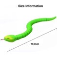 thumbnail image 4 of Realista Control remoto Rc Serpiente Juguete Simulación de movimiento rápido Serpiente de cascabel falsa Juguete robótico Batería Serpiente-huevo Controlador Usb Serpiente recargable Feliz Sencillez, 4 of 5