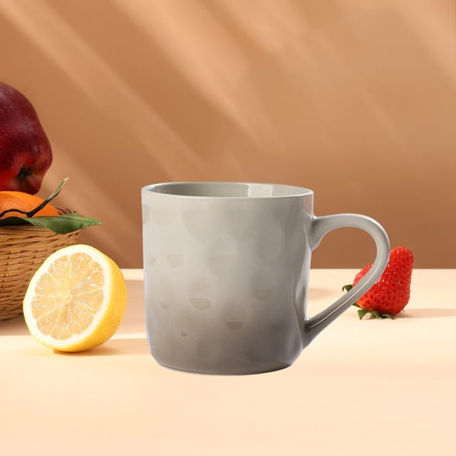 Taza de café, taza, suministros de café, cocina y comedor, café, taza de desayuno casera de cerámica de estilo crema altamente estética, personalizable con taza de degradado de color bajo vidriado, ta