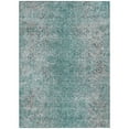 thumbnail image 2 of Addison Rugs Chantille Indoor/Outdoor Transitional Vintage Teal Washable Rectangle Rug, 5' x 7'6", 2 of 6