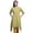 Gold, variant on Bimba Gray Damask Floral Women Kurtas Ethnic Printed Asymmetric Summer Wear Tops For Women Large