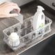 thumbnail image 5 of Fregadero Drenaje Rack Esponja Soporte Cocina Almacenamiento Organizador con Bandeja de Drenaje, 5 of 11