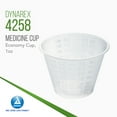 thumbnail image 2 of Dynarex Medicine Cups, Made with Translucent Plastic, For Measuring and Dispensing Liquid and Medication, Easy-to-Read CC and ML Graduations, 1 Case of 5000 1-oz. Cups, 2 of 7