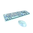thumbnail image 1 of Mofii Sweet Keyboard Mouse Combo Mixed Color 2.4G Wireless Keyboard Mouse Set Circular Suspension Key Cap for PC Laptop Blue, 1 of 7