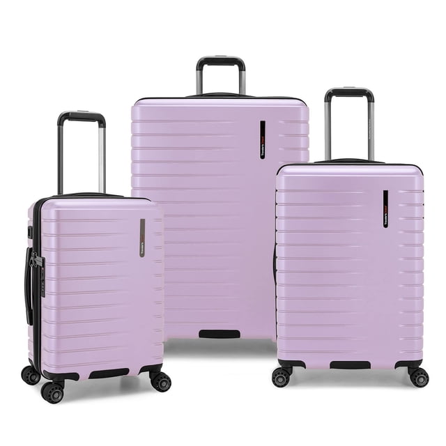 Set de equipaje Traveler's Choice Archer de policarbonato morado, 3 unidades