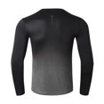 thumbnail image 6 of Afdoent Mens Long Sleeve T-Shirt Men Gradient Crew Neck T Shirts Casual Breathable Loose Sports T Shirt Vacation Soft Top, 6 of 6