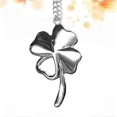 thumbnail image 4 of Alloy Four Leaf Clover Car Pendant Mirror Surface Hanging Charm Ornament for Automobile Decoration, 4 of 4