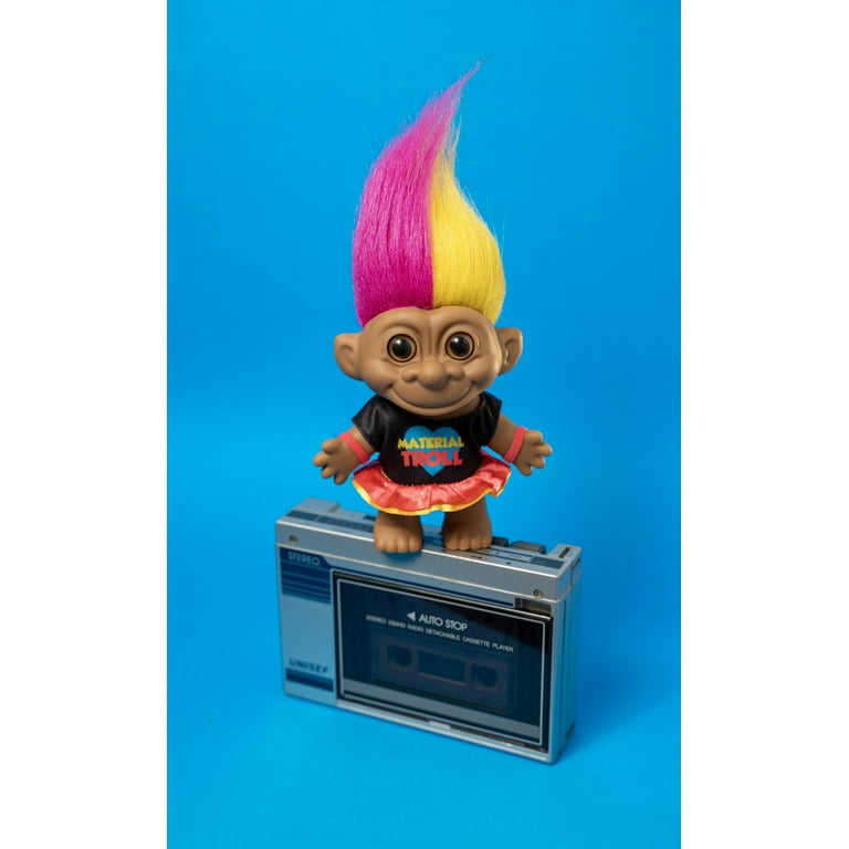 Good Luck Trolls Dolls Assortment, Colorful Hair Toy, Piece