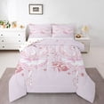thumbnail image 1 of Girls Ballet Bedding Set,Ballet Swan Queen Comforter Set,Romantic Rose Down Comforter,Pink Dancing Swan Bed Set, 1 of 7