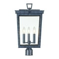 thumbnail image 2 of Crystorama Lighting - Three Light Outdoor Lantern Post - Outdoor Lantern Post -, 2 of 2