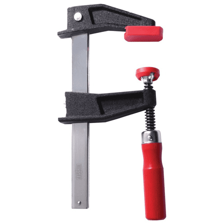 Bessey TGC2.506 Clamp, woodworking, clutch style, swivel pads