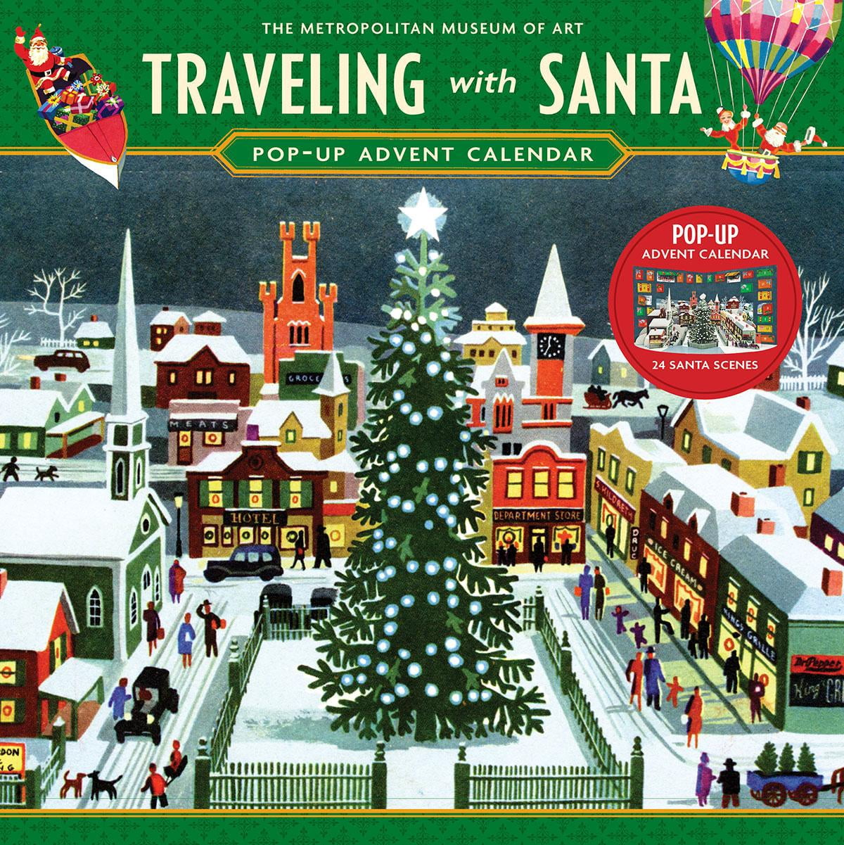 Traveling With Santa Pop Up Advent Calendar Other Walmart 