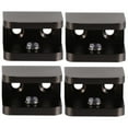 thumbnail image 4 of unbranded 4 PCS  Glass Shelf Holder Door Cabinet Clamp Fixed Panel Shower Door Clip, 4 of 8