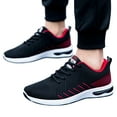 thumbnail image 3 of CHENge Mens Shoes Size 9 Classic Lightweight Wide Width Low Top Mens Tennis Shoes Gym Workout Shoes Breathable Mesh Sneakers, 3 of 8