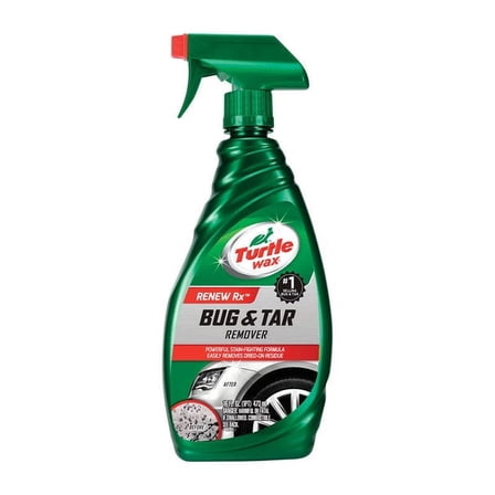 3 PC Turtle Wax Renew Rx Glass/Metal/Plastic Bug and Tar Remover Spray 16 oz