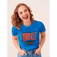 thumbnail image 2 of Believe In Yourself Grunge Shaped T-Shirt Women -Image by Shutterstock, Female x-Large, 2 of 4