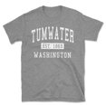 thumbnail image 1 of Tumwater Washington Classic Established Men's Cotton T-Shirt, 1 of 1