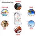 thumbnail image 3 of KLL Happy Easter Microfiber Beach Towel Fast Drying,Extra Large 27.5"x55" Sand Free Beach Towel Super Lightweight Towels, 3 of 5