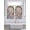 White, variant on Easter Gnomes Living Room Curtains 2 Panel, Colorful Eggs Bunny Ears Flowers Leaves Branch Cafe Window Treatment, Farmhouse Bedroom Bathroom Kitchen Curtains Drapes 104"x54"