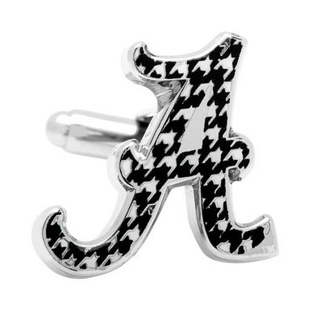 Men's Cufflinks Inc University of Alabama Houndstooth Cufflinks