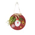 thumbnail image 1 of Yuarrent Guirnalda de Navidad Fiesta de Año Nuevo Árbol colgante Chimenea Ventana Puerta Guirnalda Signo Oficina Hotel Decoración Colgante Kits de decoración para fiestas Papá Noel rojo Yuarrent HA069784-01, 1 of 6