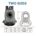 thumbnail image 2 of Pet Carrier Backpack Adjustable Safe Cat Dog Front Pockets Lightweight, 2 of 4