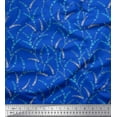 thumbnail image 1 of Soimoi Polyester Crepe Fabric Lavender Floral Printed Fabric 1 Yard 52 Inch Wide, 1 of 3