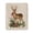Christmas Deer with Greenery, variant on 50x60 inch Crystal Fleece & Arctic Fleece Blanket Soft Bed Throws for Home or Camping Deep Indigo Snowflakes