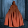 thumbnail image 5 of Hvyesh Halloween Cape with Hood Reversible Hooded Cape Cloak Adult Unisex Theme Party Long Hooded Cloak Costume, 5 of 5