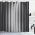 thumbnail image 1 of Ambesonne Chevron Shower Curtain, Classic Monochrome Chevron, 69"Wx75"L, Black and White, 1 of 3