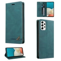 Allytech Wallet Cover for Samsung A53 Case 5G, Shockproof PU Leather Kickstand Wallet Card RFID Blocking Magnetic Folio Holder, Book Style Anti-Scratch Phone Case For Samsung Galaxy A53 5G,Blue