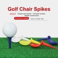 thumbnail image 4 of Toystoory tee de golf de plástico forma de silla profesional portátil titular de la bola de aprendizaje actividad exterior tees de golf accesorios rojo Golf Rojo Toystoory OD021177-03, 4 of 6