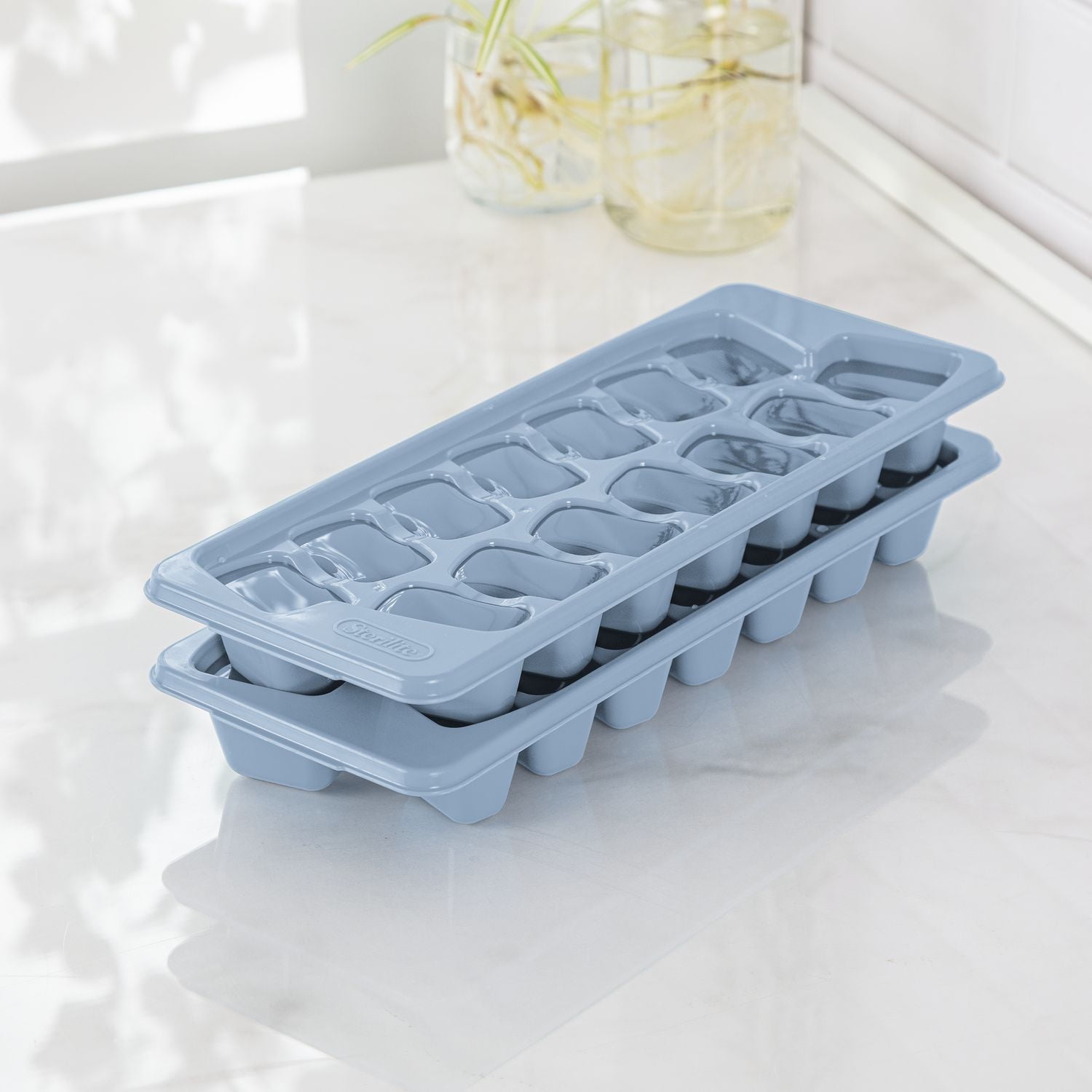 Sterilite Set of Two Ice Cube Trays