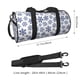 thumbnail image 2 of Easygdp Dark Blue Snowflakes Bolsa de Viaje, Bolsa de Mano, Bolsa de Gimnasio, Bolsa de Equipaje para Viaje, 2 of 6