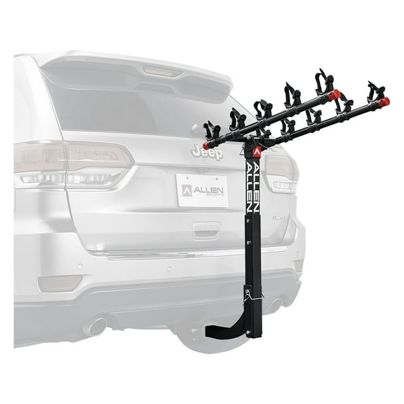 Allen Sports Deluxe 5-Bicycle Hitch Mounted Bike Rack Carrier, model 552RR