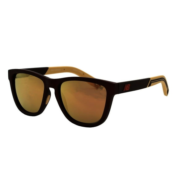 New Balance NBS206-2S Full-Rim Square Sunglasses