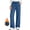 Blue, variant on MOSHU Wide Leg Sweatpants for Women High Waisted Baggy Fleece Cotton Pants Fall Casual Sweatpants with Pockets