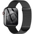 thumbnail image 1 of MetallbandkompatibeltmedAppleWatch-band40mm38mm41mmBlack-WELLNGSBlack, 1 of 5