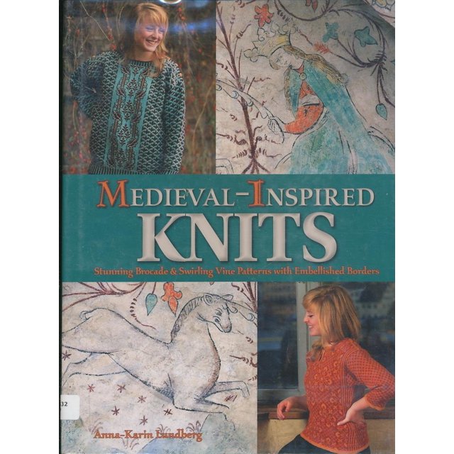 Medieval-Inspired Knits: Stunning Brocade & Swirling Vine Patterns with Embellished Borders