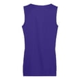 thumbnail image 3 of Augusta Sportswear Women's Reversible Wicking Tank 2XL Purple/White, 3 of 5