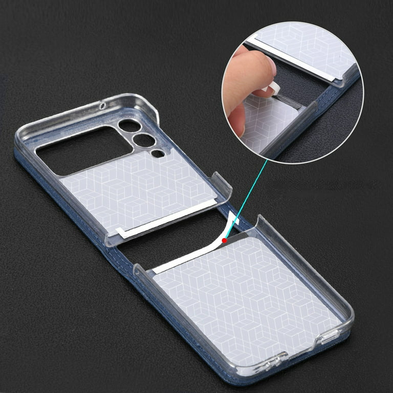 Phone case for Samsung Galaxy Z Flip 5G PU Leather Hard cover
