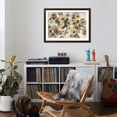 thumbnail image 4 of Art.com Neutral Floral Beige I Art Print by Silvia Vassileva, Brown Frame Wall Art, 44" x 32", 4 of 5