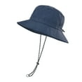 thumbnail image 2 of Men Women Summer Outdoor Bucket Hat Quick Dry Packable Boonie Hat UV Protection Sun Hat Fashing Camping Hiking Hats Men Women Outdoor Bucket Hat Quick Dry Packable Boonie Hat UV Protection Sun Hat, 2 of 7