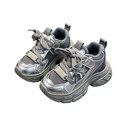 thumbnail image 5 of Kids Sneakers, Kids Running Shoes, Basketball Shoes, Boys Tennis Shoes, Kids Fashion Chunky Sneakers for Girls Trendy Mesh Sport Shoes Toddler Sneakers for Walking Running, Black US-5C/EU-21, 5 of 5