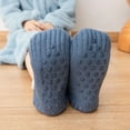 thumbnail image 6 of Winter Warm Slippers Socks Indoor Home Floor Sock with Fleece Thickened Men's Socks Winter Warm Dormitory Sleeping Sock Non-slip, 6 of 11