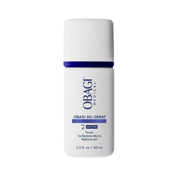 Tónico Obagi Nu-Derm sin alcohol, 60 ml, con hamamelis y aloe
